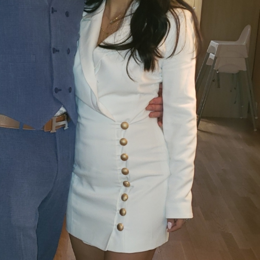 White dress